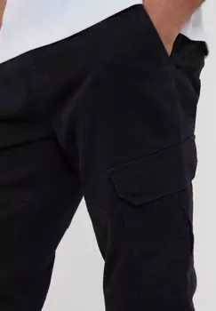 Брюки карго Threadbare, черный