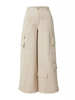 Брюки карго Topshop, цвет Stone