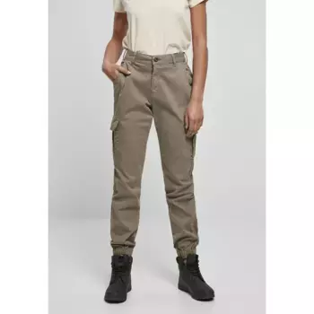 Брюки карго Urban Classics High Waist, коричневый