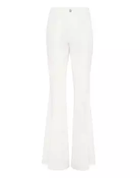 Брюки-клеш Cady PHILIPP PLEIN, белый