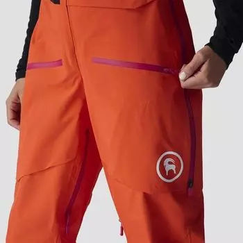 Брюки-комбинезоны Cardiac GORE-TEX PRO женские Backcountry, цвет Mandarin Red