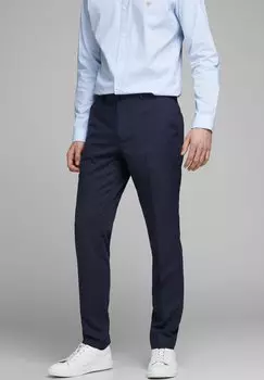 Брюки костюмные Jack & Jones, синий