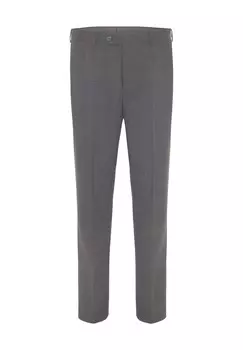 Брюки костюмные прямого кроя, меланжевые, мужские Dunmore, цвет Darkgrey