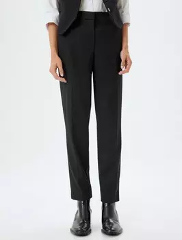 Брюки Koton Regular Pleated Pants, черный