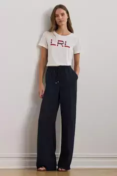 Брюки Lauren Ralph Lauren, темно-синий