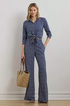 Брюки Lauren Ralph Lauren, темно-синий