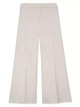 Брюки Le Crop Palazzo Frame, кость
