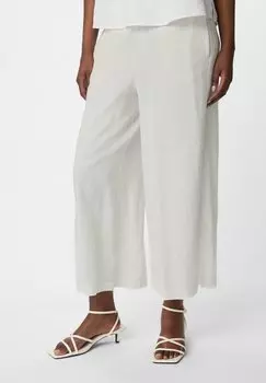 Брюки LEICHTE MIT SCHLITZEN comma casual identity, белый