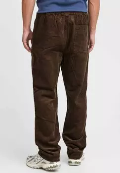 Брюки LIAM ELASTICATED Solid, коричневый