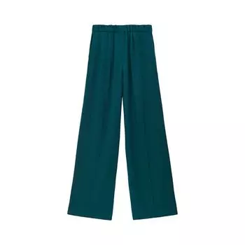 Брюки Loewe Pyjama Trousers 'Dark Green', зеленый