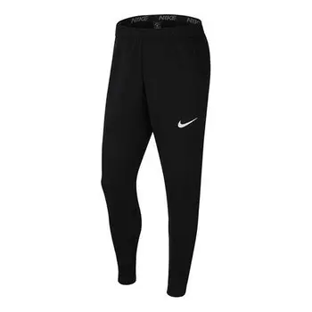 Брюки logo pattern bundle feet sports pants black Nike, черный