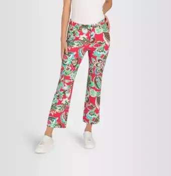 Брюки MAC Bootcut "AIDA KICK", красный