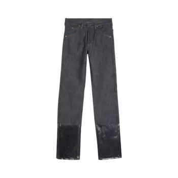 Брюки Maison Margiela Straight 'Indigo', синий