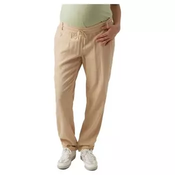 Брюки Mamalicious Beach Maternity, бежевый
