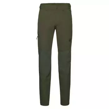 Брюки Mammut Runbold Guide Softshell, зеленый
