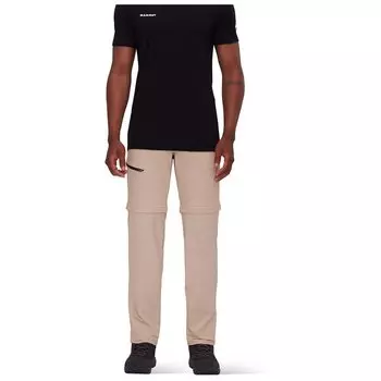 Брюки Mammut Runbold Zip Off, бежевый