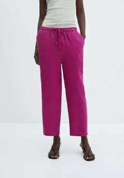 Брюки Mango, цвет fuchsia