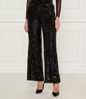 Брюки Marc Cain flare fit, черный