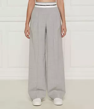 Брюки Marc Cain flare fit, серый