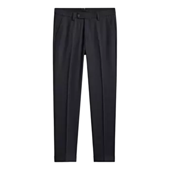 Брюки Massimo Dutti Blue Check Texture Wool, темно-синий