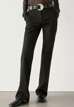 Брюки Massimo Dutti, темно-коричневый