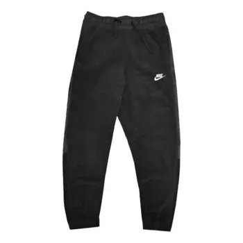 Брюки men's casual cozy sports pants/trousers/joggers black Nike, черный