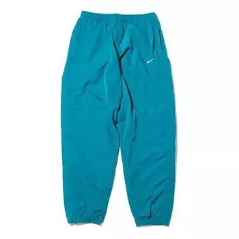 Брюки men's lab track woven bundle feet casual sports pants/trousers/joggers blue Nike, синий