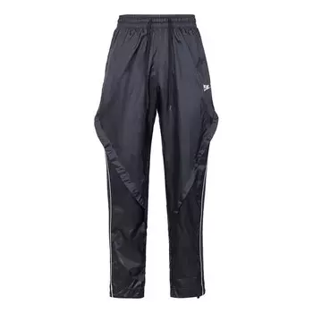 Брюки men's lwt track pant casual sports lacing woven long pants/trousers autumn black Nike, черный