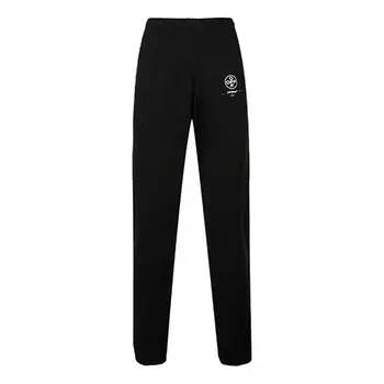 Брюки mens black cotton tracksuit bottoms black Off-White, черный