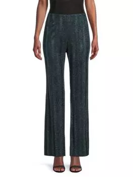 Брюки Missoni с эффектом металлик, синий