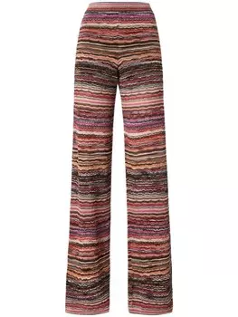 Брюки Missoni в полоску, красный