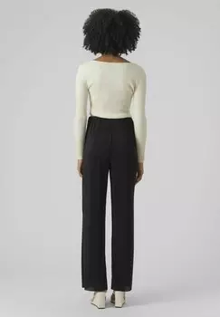 Брюки MIT WEITEM BEINSCHNITT VMLICA Vero Moda, черный
