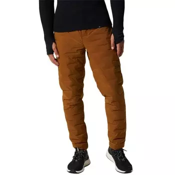 Брюки Mountain Hardwear StretchDown, коричневый