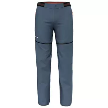 Брюки на молнии Salewa Pedroc 2 Durastretch 2/1 Zip Off Pant, цвет Java Blue