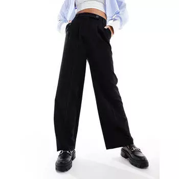 Брюки New Look Wide Leg, черный