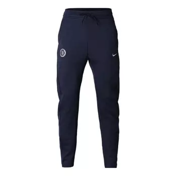 Брюки Nike Tech Pack Chelsea FC Soccer Fleece Training Pants 'Blue', синий