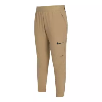 Брюки np df flex vent max pant causual sports long pant male khaki Nike, хаки
