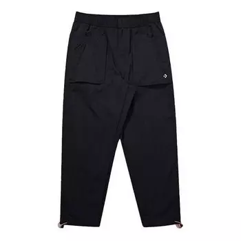 Брюки nylon pocket pants 'black' Converse, черный
