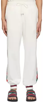 Брюки Off-White Web Lounge Gucci