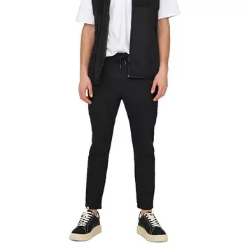 Брюки Only & Sons Linus Tap Crop 4459, серый