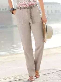 Брюки палаццо Casual Looks, цвет Stein