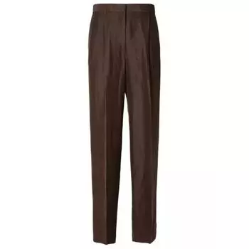 Брюки pants Msgm, коричневый