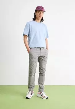Брюки парусиновые Sid Pant Carhartt WIP, туманно-серые
