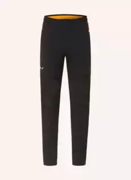 Брюки pedroc на молнии Salewa, черный