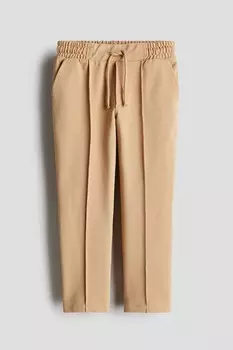 Брюки пике H&M, бежевый
