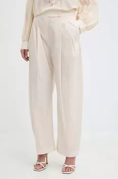 Брюки Pinko, бежевый