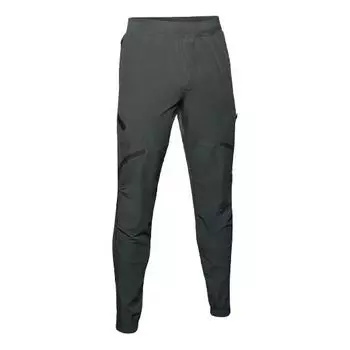 Брюки project rock utility pants 'pitch grey' Under Armour, серый