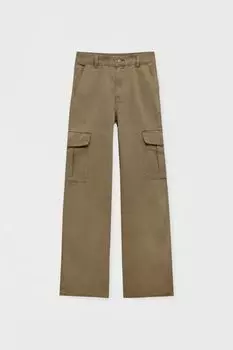 Брюки прямого кроя PULL&amp;BEAR