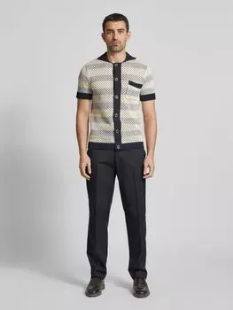 Брюки прямого кроя с эластичным поясом Emporio Armani