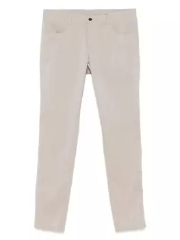 Брюки прямого покроя Corneliani, нейтральный